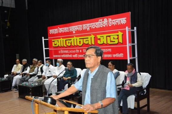 Jiten Chowdhury criticized CPI-M’s organizational failures, hints Party in ‘Crisis’
